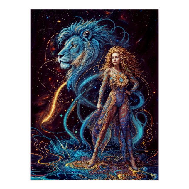 Anzeichen des Zodiac - Leo Poster (Vorderseite)