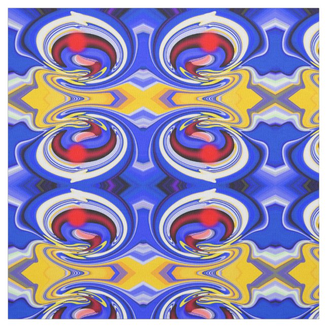 Anzeichen eines kosmischen Feuers Stoff (Muster)