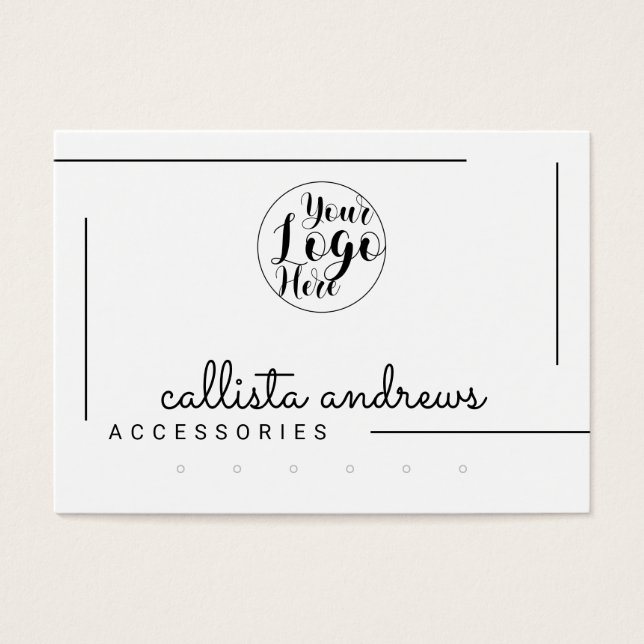 Anzeige der Ohrmarken für das weiße Schwarze Grenz (Vorderseite)