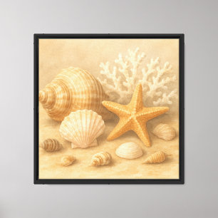 Anzeige der Sammlung Seashell - Stillleben an der Leinwanddruck