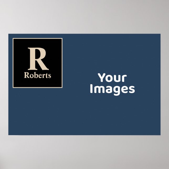 Anzeige des Fotos "Blue/Vanilla Family" Poster (Vorne)