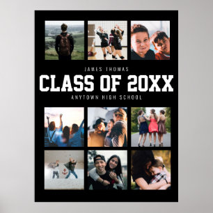 Anzeige des Fotos für benutzerdefinierte Graduieru Poster