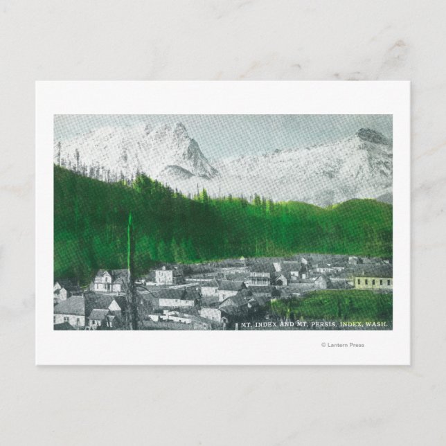 Anzeige des Mt-Index und der Mt-Persis Postkarte (Vorderseite)