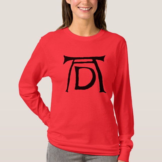ANZEIGE Durer Monogramm T-Shirt (Vorderseite)