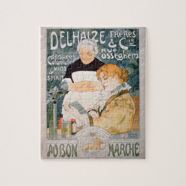 Anzeige für Delhaize, Brüder und Co. am Th Puzzle (Vertikal)