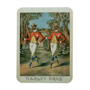 Anzeige für die "Harley Brüder" (Farbli Magnet
