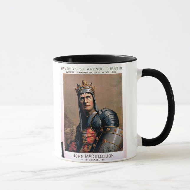 Anzeige für 'John McCullough als Richard III Tasse (Rechts)