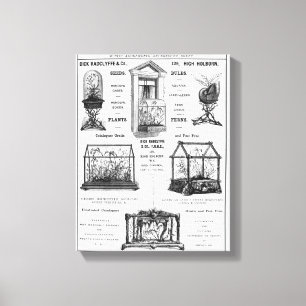 Anzeige für rustikale Anzeige "Dicks Radclyffe u. Leinwanddruck