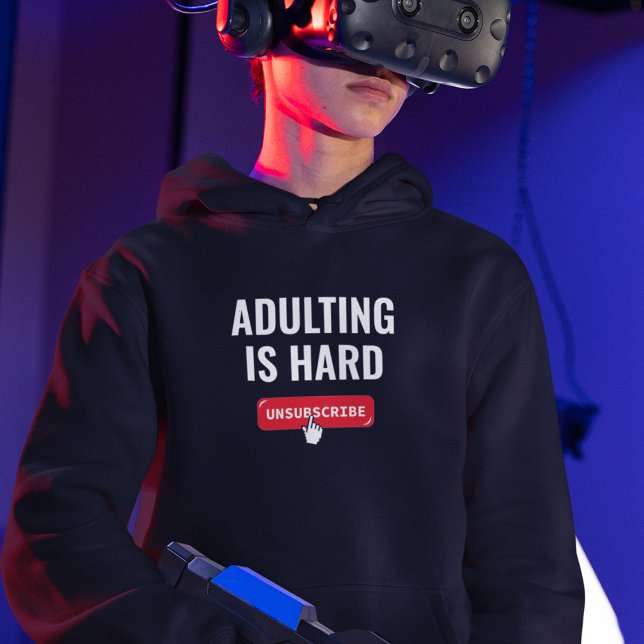 Anzeige ist schwierig - Abmelden | Individuelles A Hoodie (Von Creator hochgeladen)