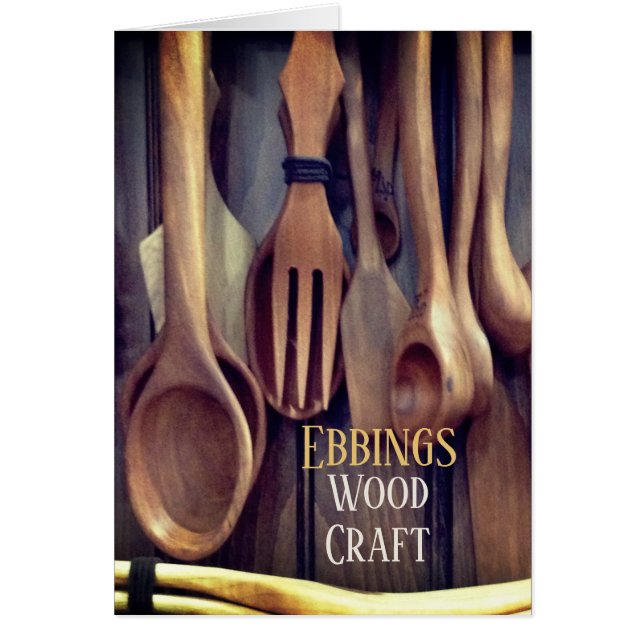 Anzeige von Holzlöffeln (Vorne)