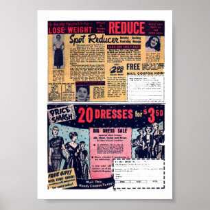 Anzeigen aus der Vergangenheit Poster