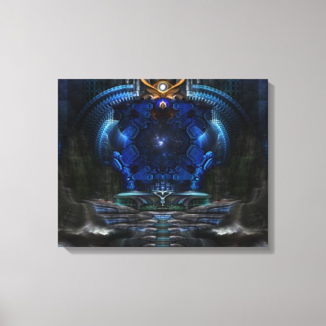 Anzeigen der Eternity-Leinwand Leinwanddruck (Vorderseite)