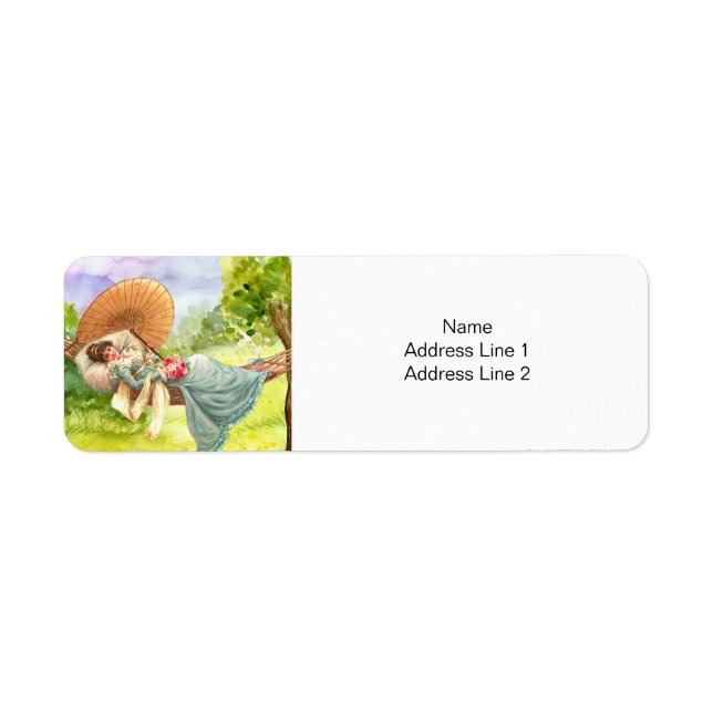 Anzeigen des Rücksendeadressenlabels (Vorne)