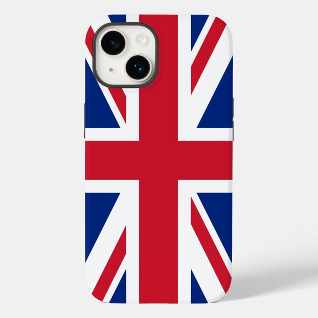 Anzeigen Ihrer Farben - Großbritannien Case-Mate iPhone Hülle (Rückseite)