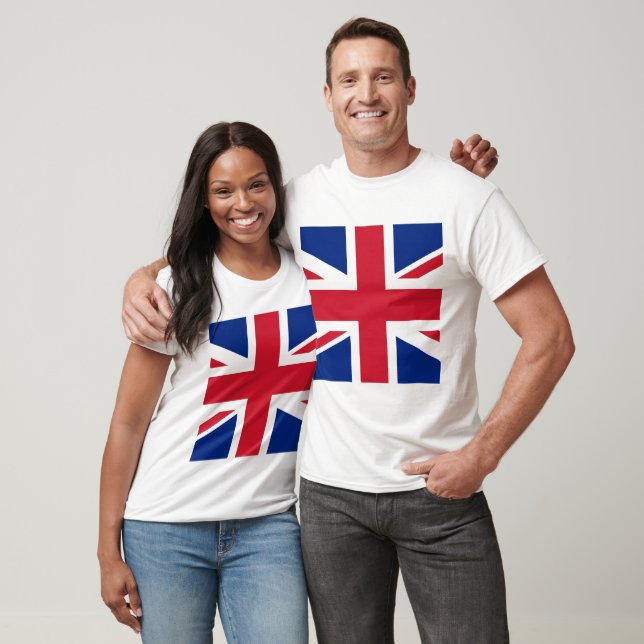 Anzeigen Ihrer Farben - Großbritannien T-Shirt (Unisex)