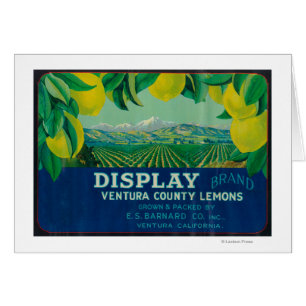 Anzeigen von Lemon LabelVentura, CA