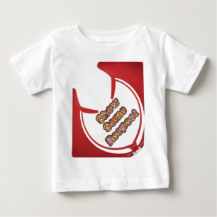 Anzeigen von Respektsgrafik Baby T-shirt