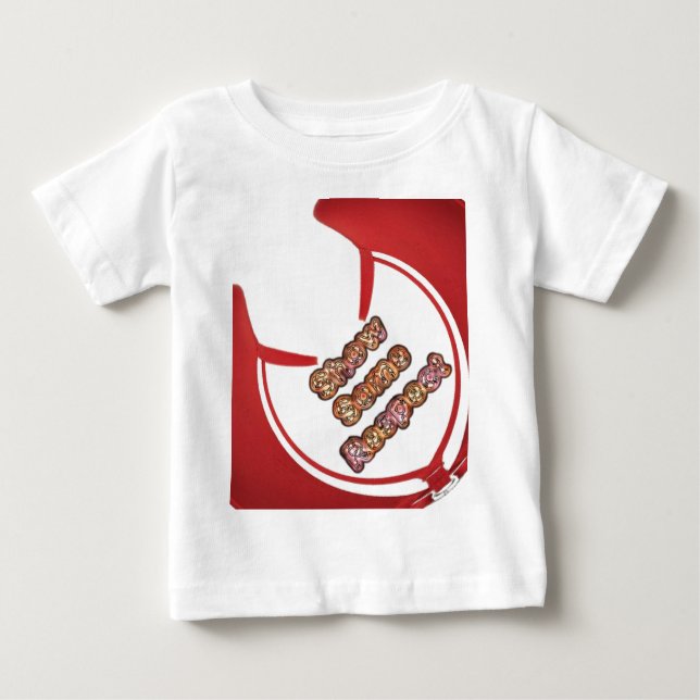 Anzeigen von Respektsgrafik Baby T-shirt (Vorderseite)