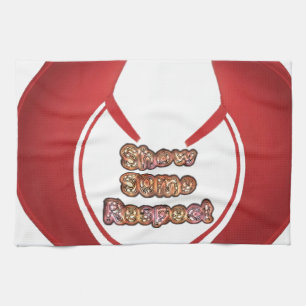 Anzeigen von Respektsgrafik Küchentuch