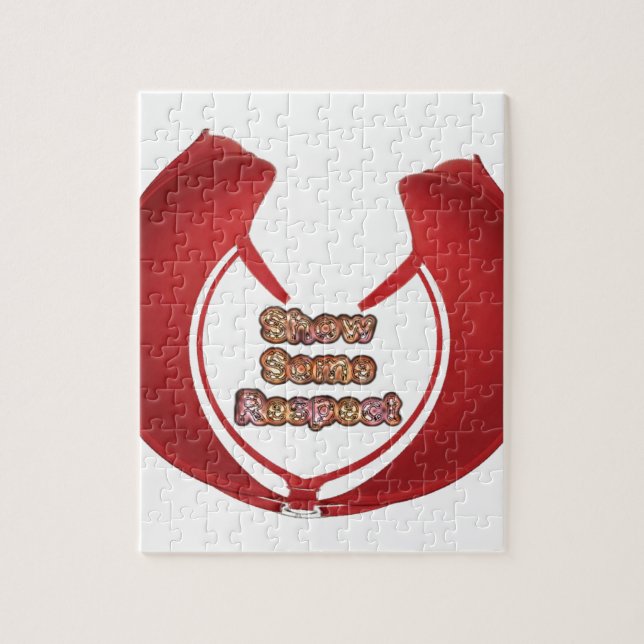 Anzeigen von Respektsgrafik Puzzle (Vertikal)