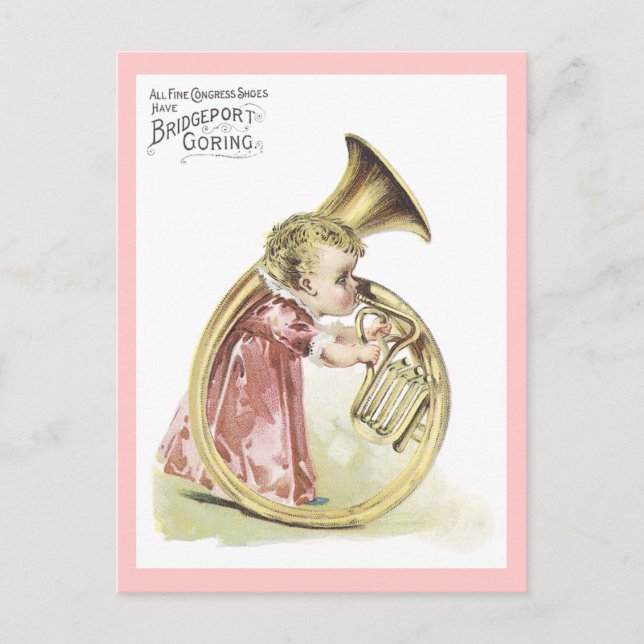 Anzeigenetikett-Kongress zeigt Viktorianische Post Postkarte (Vorderseite)