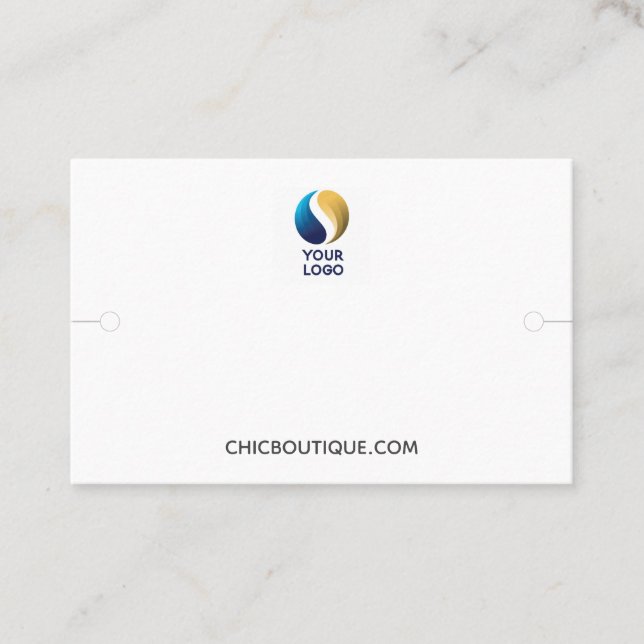 Anzeigenhalter für Armband hinzufügen Visitenkarte (Vorderseite)