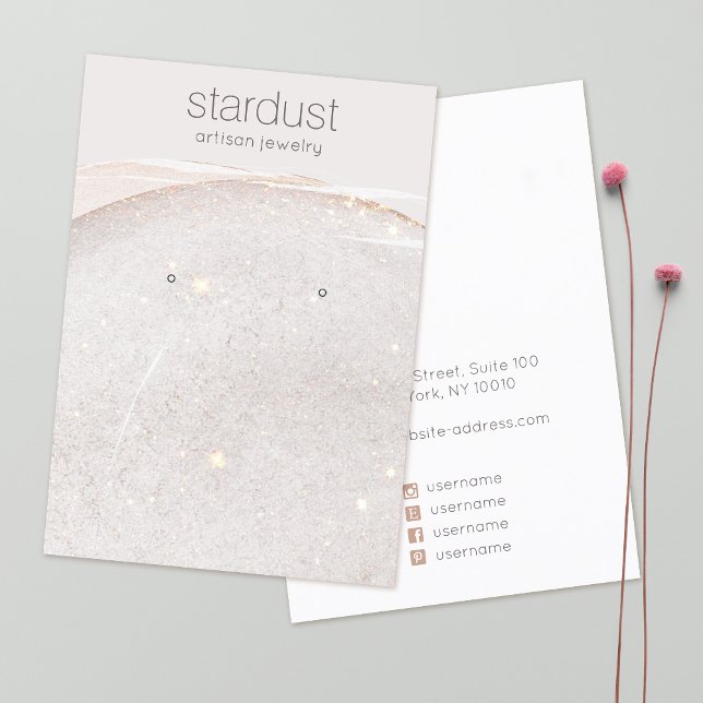 Anzeiger für die WasserfarbenEarring-Anzeige von S Visitenkarte (Von Creator hochgeladen)