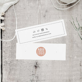 Anzeigetafel für benutzerdefinierte Logo-Ohrringe