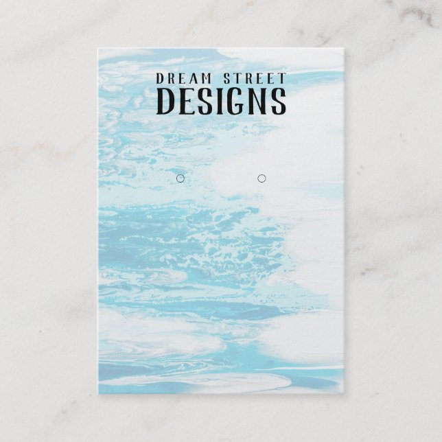 Anzeigetafel für die Darstellung von Aquarellbilde Visitenkarte (Vorderseite)