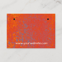 Anzeigetafel für Feuermelder Visitenkarte