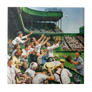 Anziehender Zuhause-Laufball Fliese