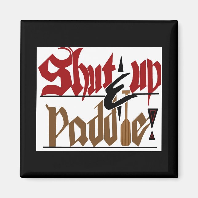 Anziehmagnete schließen und paddeln magnet (Vorne)