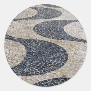 Anzieht Portuguese, Lisbon, Portugal, Runder Aufkleber