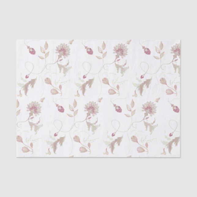 Anziehungsflachpapier Seidenpapier (Vorderseite)