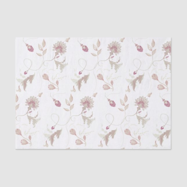 Anziehungsflachpapier Seidenpapier (Vorderseite)