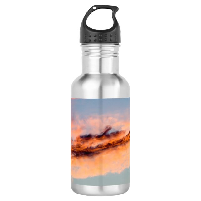 Anziehungskraft Edelstahlflasche (Vorderseite)