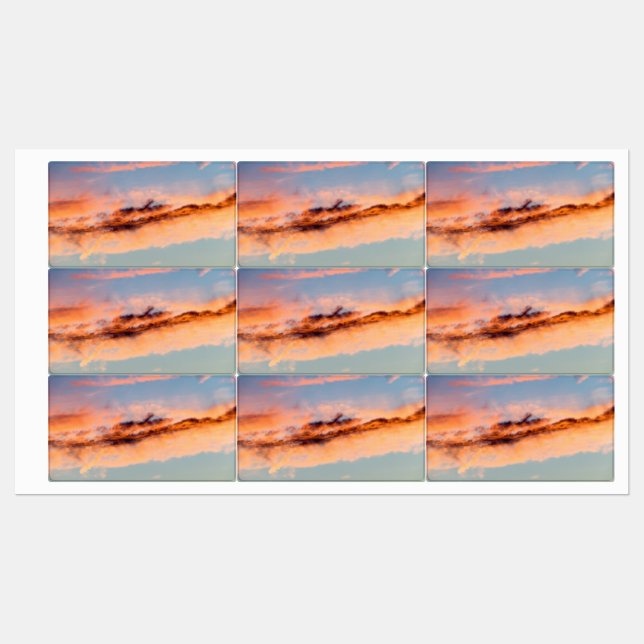 Anziehungskraft Etiketten (Blatt)