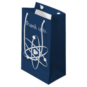 Anziehungskräfte in Navy-Geschenktasche Kleine Geschenktüte