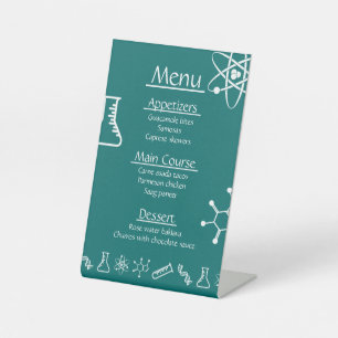 Anziehungskräfte in Teal-Podest-Schild Sockelschild