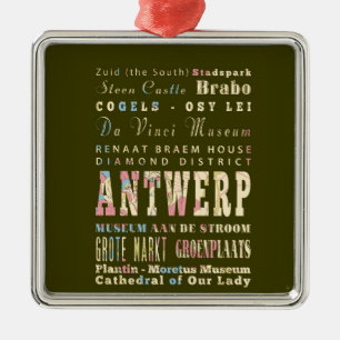 Anziehungskräfte u. berühmte Orte von Antwerpen, Silbernes Ornament