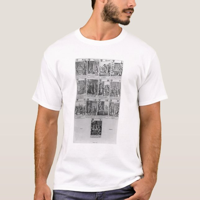 Anzug der Herzen, die das 'Popish Plot T-Shirt (Vorderseite)