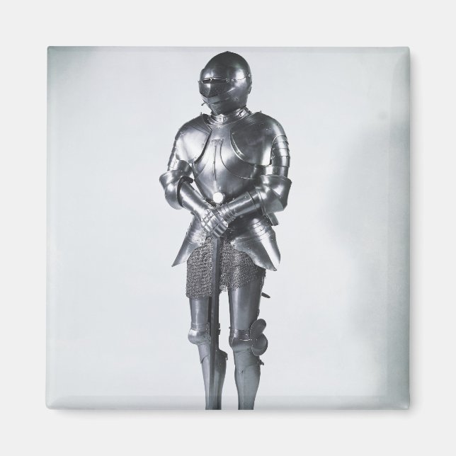Anzug von Rüstungen mit Gefluegelfleisch, c.1480 Magnet (Vorne)