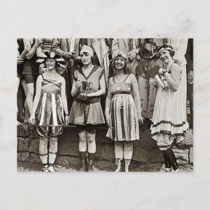 Anzug-Wettbewerb Postkarte