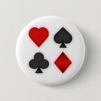 Anzüge für die Spielkarte: Button
