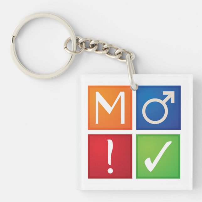 Ao3 Abzeichen Icon Schlüsselanhänger (Vorderseite)