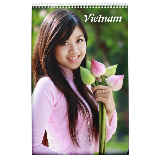 AO Dai Vietnam Kalender (Titelbild)