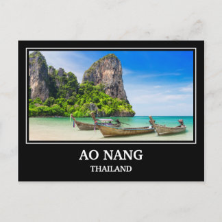Ao Nang Thailand Postkarte