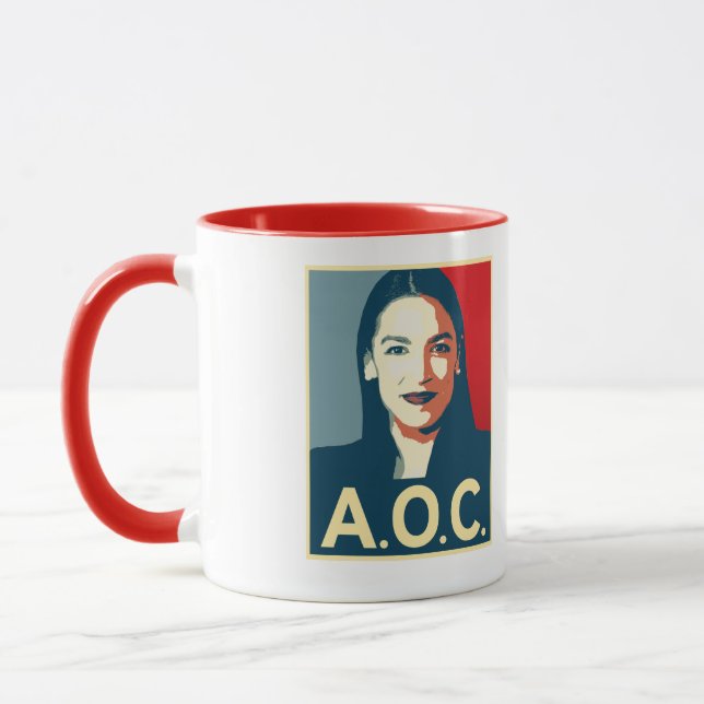 AOC 2024 Propaganda Tasse (Links)