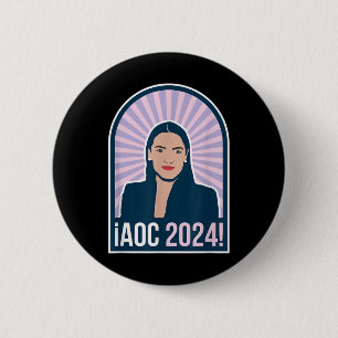 Aoc 2024 Vintag Button