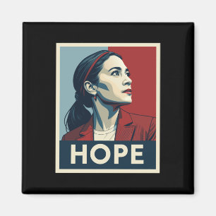 Aoc Alexandria Ocasio Cortez 2028 für den Präsiden Magnet
